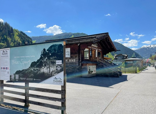 Blockhütte Sport Panorama
