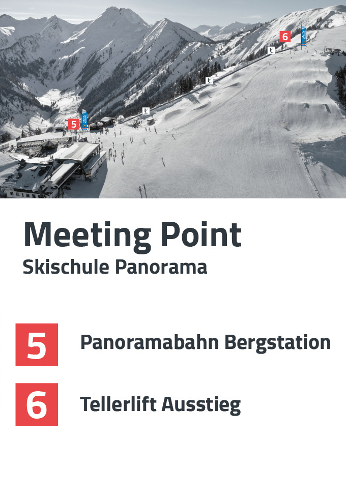 Standorte und Meeting Points in Großarl