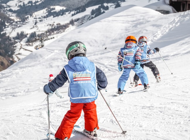 Gruppenskikurs auf den Großarler Pisten
